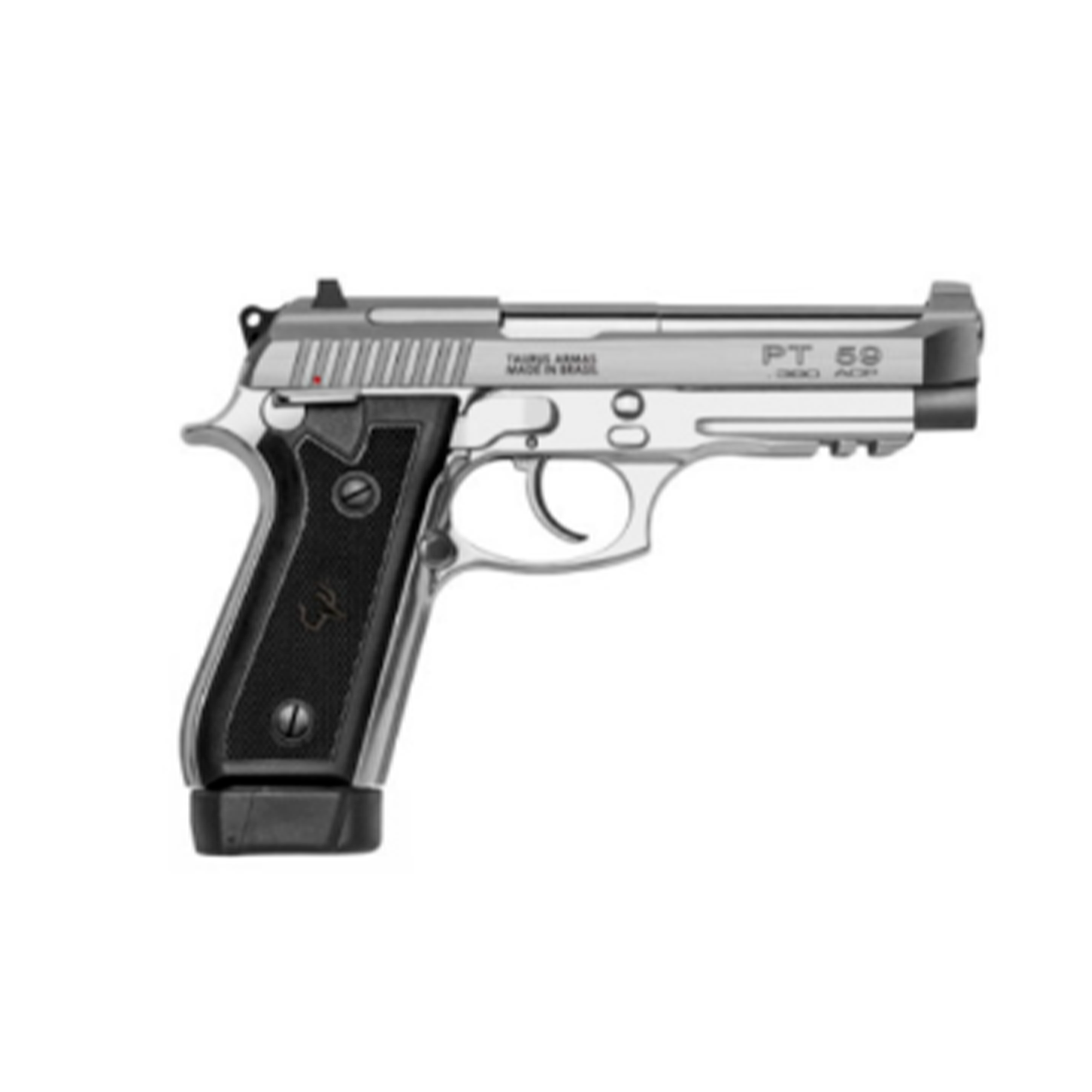 Calibre: .380 ACP <br>Capacidade: 19+1 <br> Ação: SA/DA