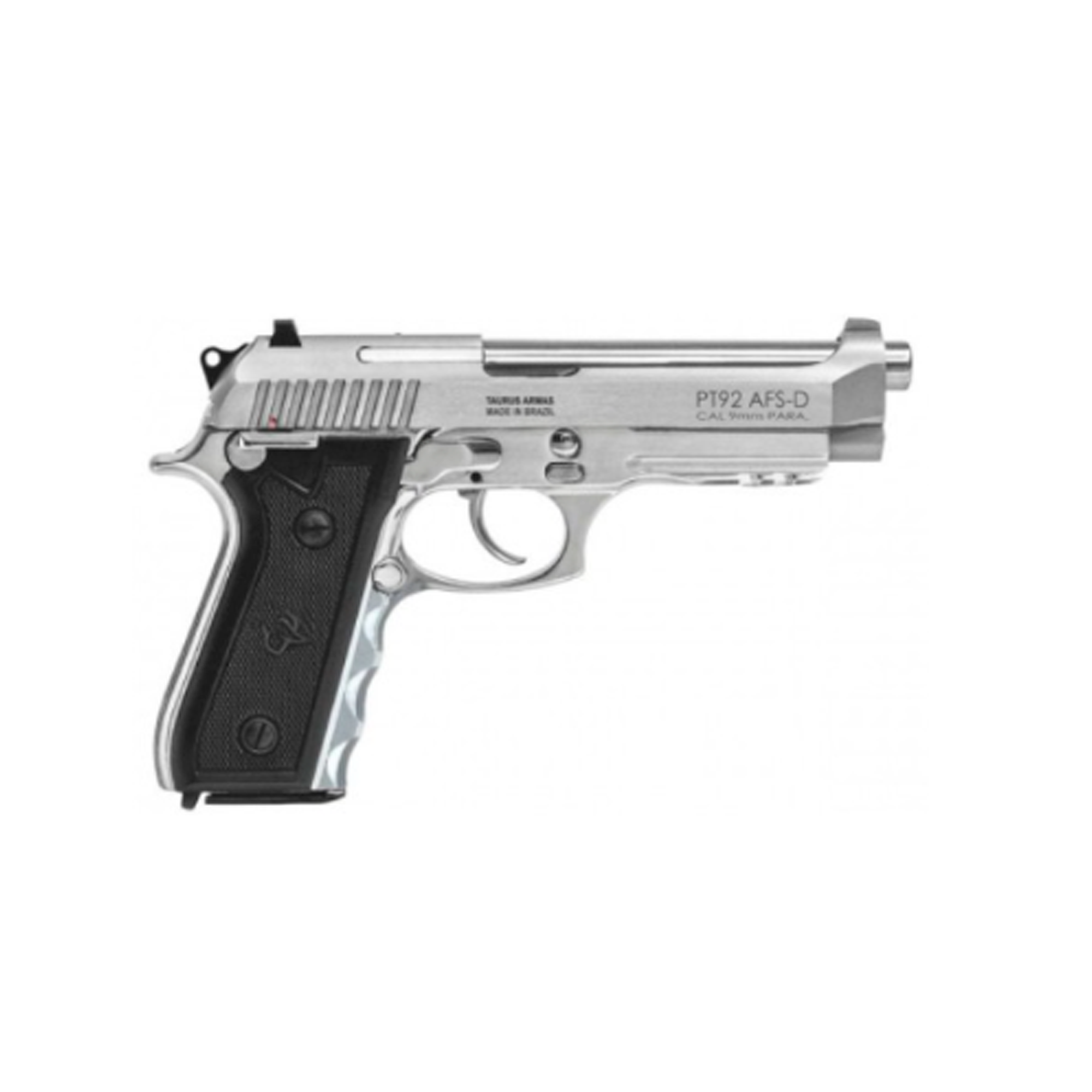 Calibre 9x19 mm<br>Capacidade 17+1<br>Ação SA/DA