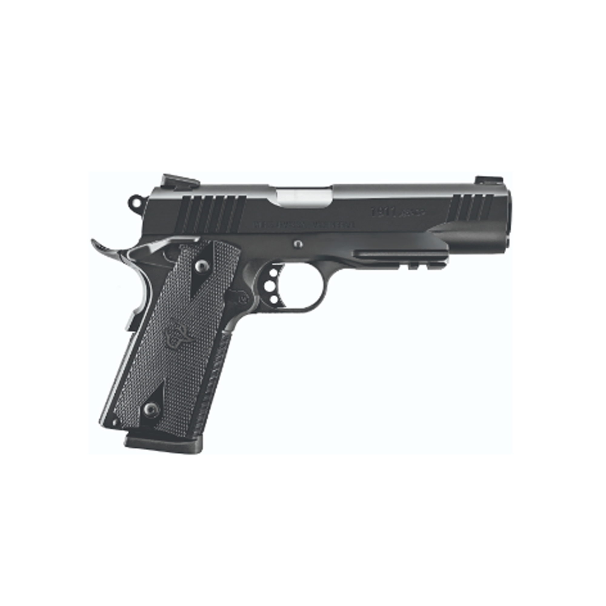Calibre: .45ACP<br>Capacidade:  8<br>Ação: SA - AÇÃO SIMPLES