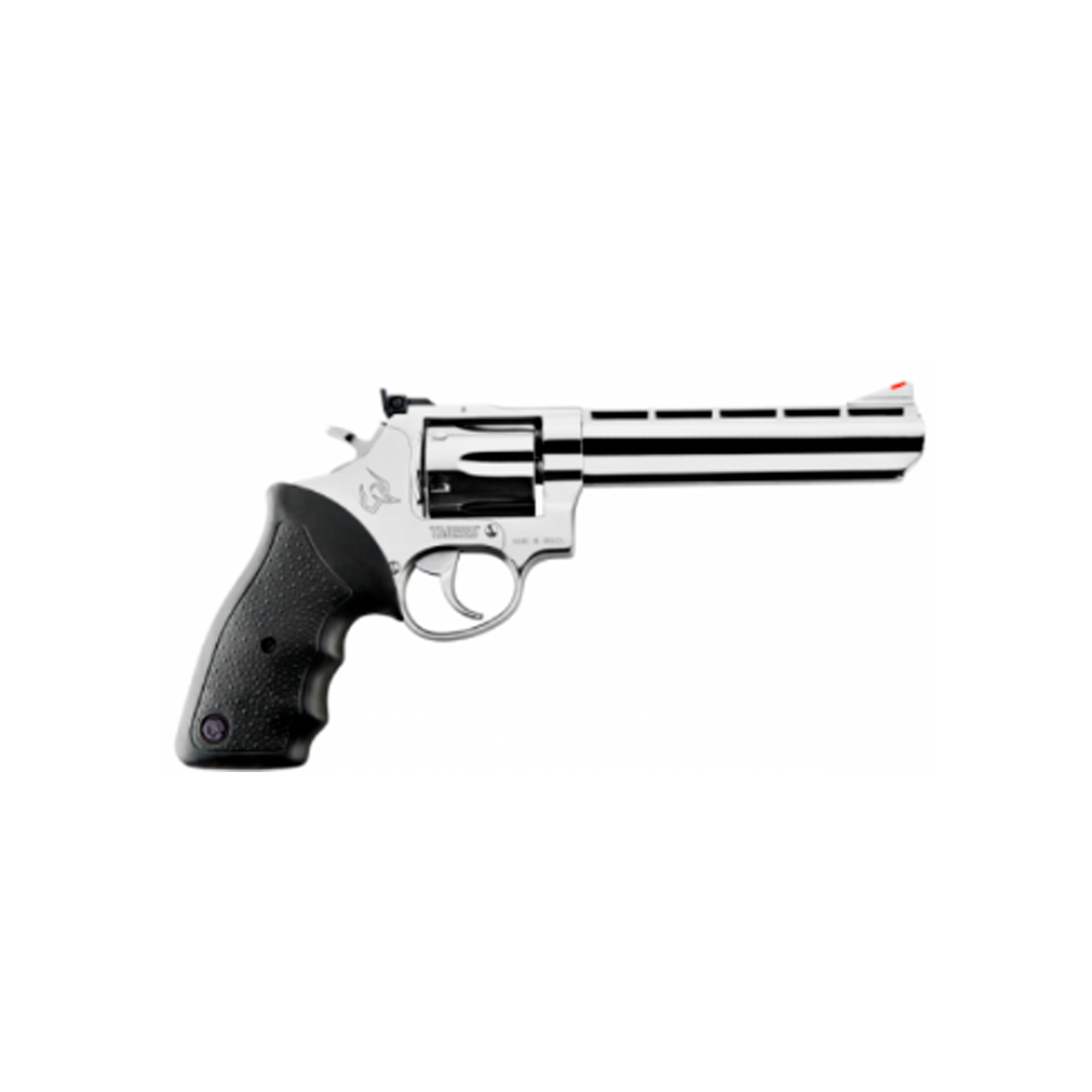 Calibre .38 SPL<br>Capacidade 6 tiros<br>Ação SA/DA