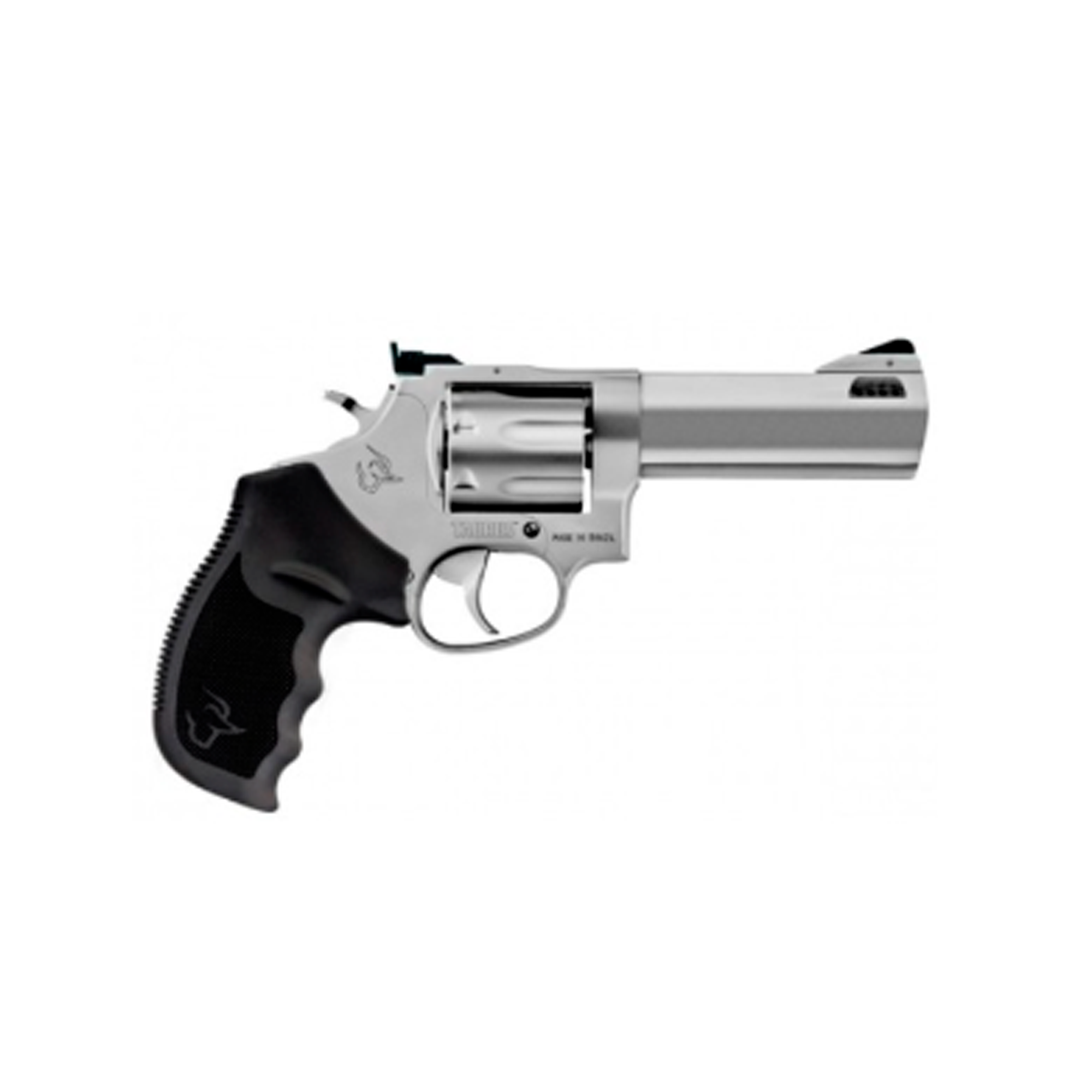 Calibre 357 Magnum<br>Capacidade 7 tiros<br>Ação SA/DA